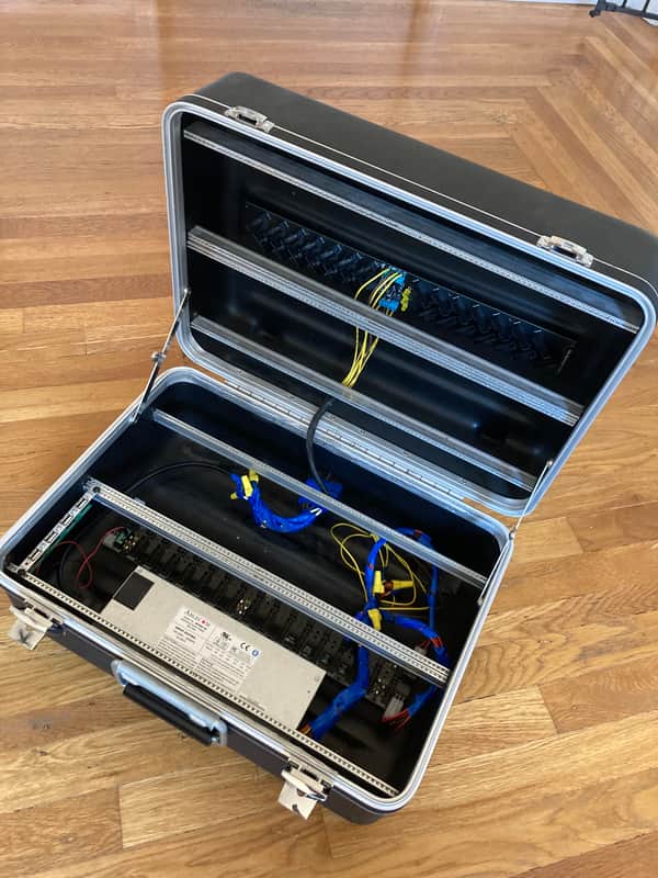Custom Eurorack case 12U 90HP 15A of POWER and indestructible image 1