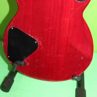 Yamaha SG 1000 (1979/80) – Cherry Sunburst Refinish – Custom Scalloped Fretboard image 8