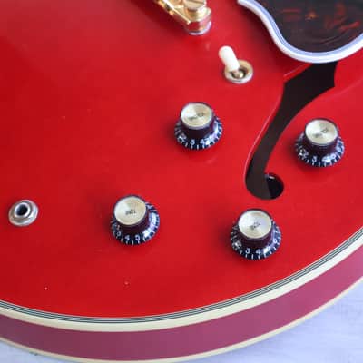 Immagine Epiphone 'Inspired By Gibson Custom' 1959 Reissue ES-355 (Cherry Red) - 3