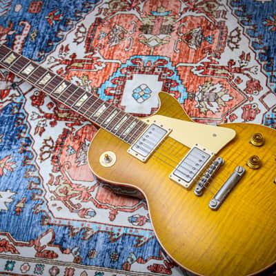 GIBSON USA Custom Shop 60th Anniversary '59 Les Paul Standard Reissue "Green Lemon Fade VOS" (2019) image 5