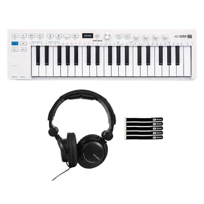 Arturia KeyStep 37 mk2 Compact 37 Key Keyboard Controller & Sequencer Pack