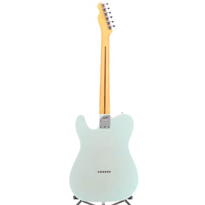 Fender Certified Pre-Owned American Professional II Telecaster Thinline, Maple Fingerboard, Transparent Daphne Blue (T13) (11319) image 6