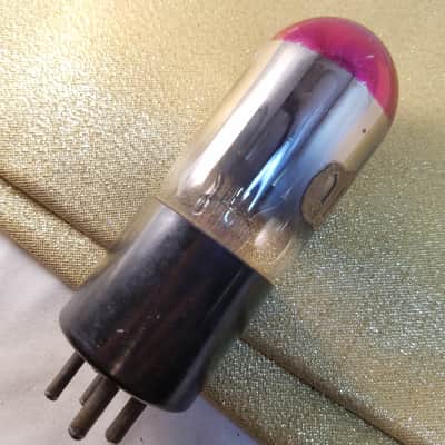 QRS UX-201A 01A Antique AT1000 TESTED Vacuum Tube Engraved Almost-Globe RARE Output Triode CX-301A 1923-1937 image 8