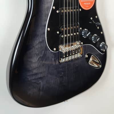 Squier Affinity Series Stratocaster FMT HSS, Maple FB, Black Burst image 4