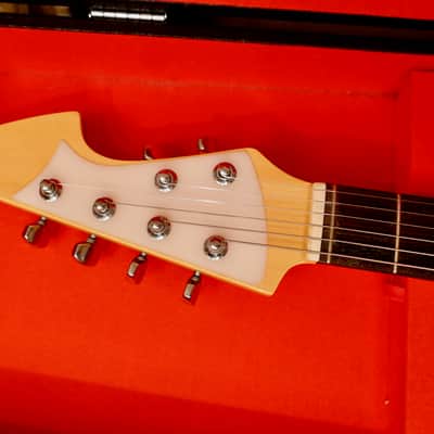 Teisco  Spectrum 5  1990 - Frosted Blue Acrylic image 9