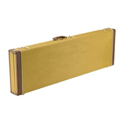 Fender Classic Series Bass Guitar Wood Hard Case - Precision Bass  /Jazz Bass, Tweed image 8