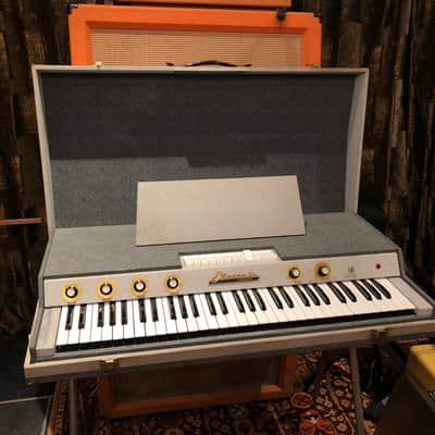Vintage 1960s Ekosonic / Doric Transistor Italian Combo Organ Piano w/ Orig Legs image 1