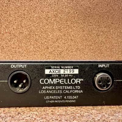 Aphex Compellor AX – Serviced – Warranty image 4
