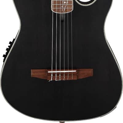 Ibanez TOD10NTKF, Tim Henson Signature Nylon Acoustic Electric Guitar – Transparent Black image 2