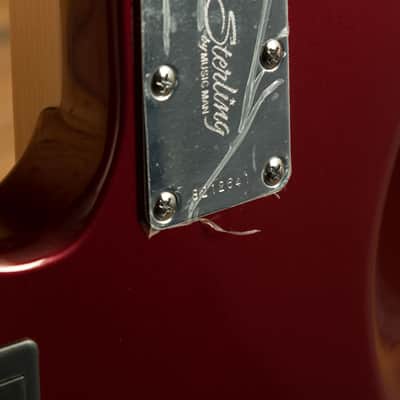 Sterling RAY4HH SUB Series StingRay HH - Candy Apple Red image 8