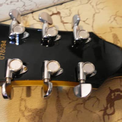 Aria Pro II LC-1000TB 1980, Rare and cool Les Paul Custom! Hard case +Audio sample image 8