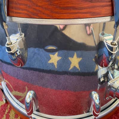 Yamaha Vintage 9000DA 4pc Chrome Over Wood Drum Set image 10