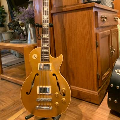 Gibson Memphis ES-Les Paul Bass 2016 - 2018 - Gold Top image 1