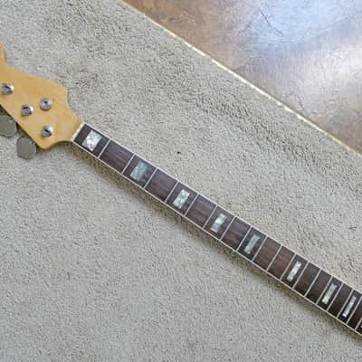Vintage 70's Matsumoku Japan Jazz Bass neck image 1