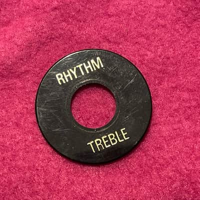 vintage Gibson 1970's 1978 1980 switch ring poker chip for Les Paul Custom paf switchcraft  usa 1979 1977 1976 image 4