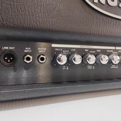 Kustom Guitar Amp Head QUAD 200 HD - 200 Watts 1990-1999 - Black image 3