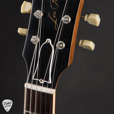 2011 Gibson Custom Shop '57 Les Paul Standard VOS - Charcoal Frost Metallic#71281 image 7