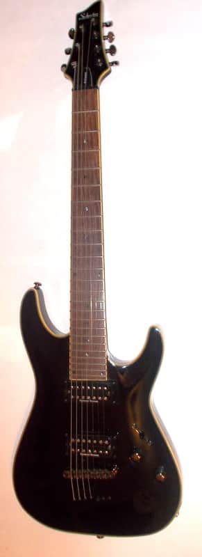 Schecter Blackjack C7 2007 Gloss Black w/ Seymour Duncan's *Make An Offer* image 1