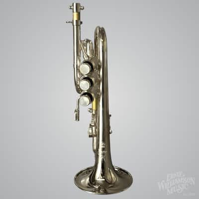 Yamaha YTR-9825 Piccolo Trumpet Custom Bb/A, Silver Plated image 2