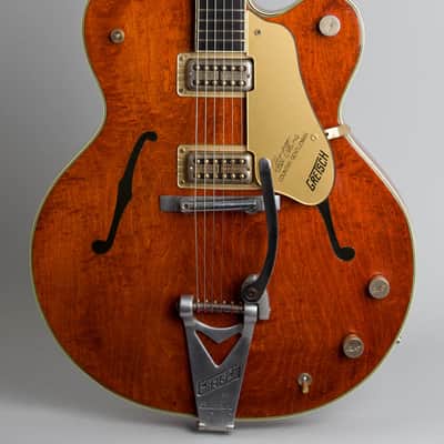 Gretsch  PX 6122 Country Gentleman Thinline Hollow Body Electric Guitar (1960), ser. #35130, original grey hard shell case. image 3