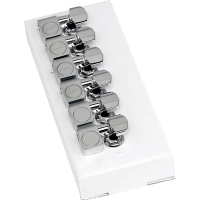 Fender American Standard Series Strat/Tele Electric Guitar Tuning Machines, Chrome image 1