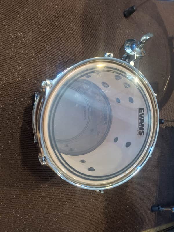 Yamaha Stage Custom - Natural Finish 10x7 Birch Tom w/ Small Yamaha Hex style arm image 1