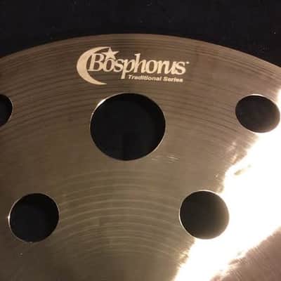 Bosphorus Cymbals - 18” Traditional Series 18 Hole FX Crash image 4