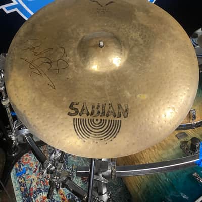 David Garibaldi's Tower of Power, Sabian 22" Vault Jam Master Ride, SIGNED!! 2950g 2000's image 3