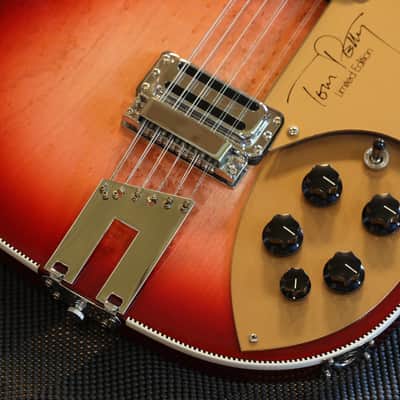 1995 Rickenbacker Tom Petty 660/12 12-String Electric Guitar FireGlo + OHSC image 5