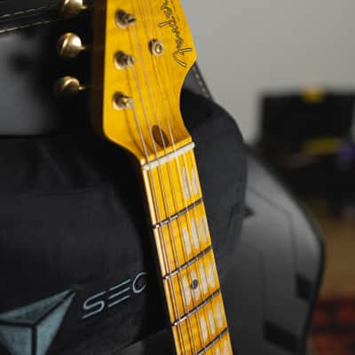 Fender Custom Shop Stratocaster 55’ Relic Bone Tone 2023 - Relic image 11
