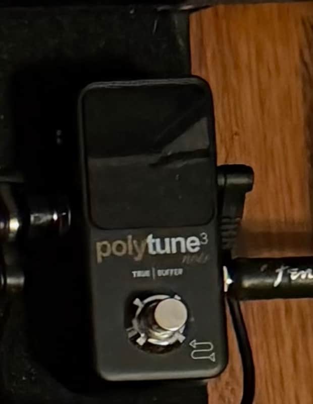 TC Electronic Polytune 3 Noir Mini Polyphonic Tuning Pedal 2019 - Present - Black