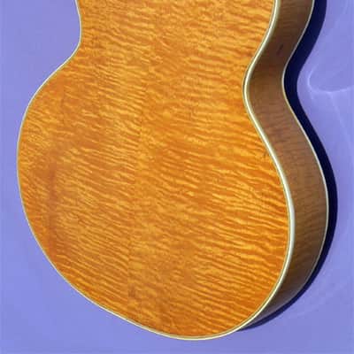 1952 D'Angelico Excel: Intensely Flamed, Thrilling Voice, Art Deco Masterpiece image 3