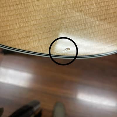 Ovation Celebrity Left-handed Acoustic-electric Guitar - Natural (USED) image 11