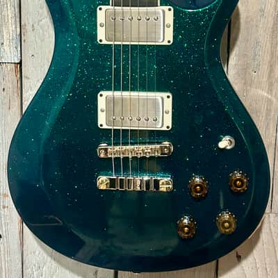 NEW PRS S2 McCarty 594 Thinline - Custom Color, Awesome Green Blue Sparkle, Ships Fast With Pro Set Up! image 4