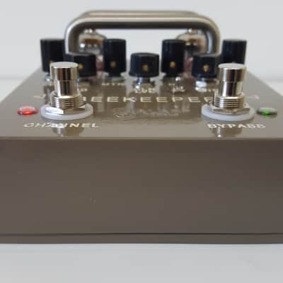 Dual Channel Tube Guitar Preamp Pedal, based on Dumble, high voltage, hand built image 5