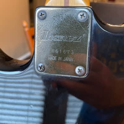 Ibanez Roadstar II RG200 1986 - ORIGINAL CASE! Black Cosmetic issues; perfect function AMAZING ACTION image 9