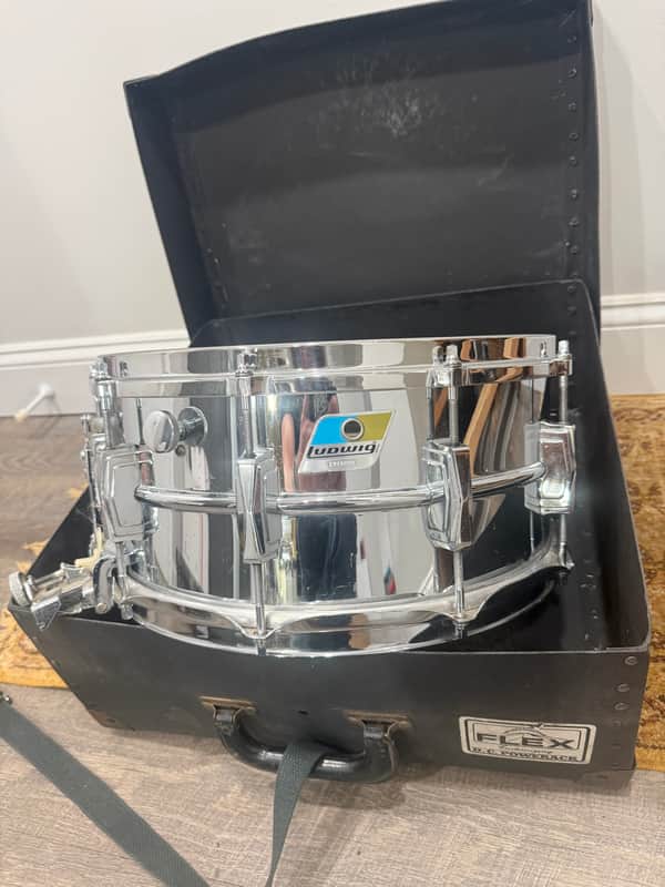 Ludwig 6.5x14 LM411 70’s - Chrome over aluminum image 1