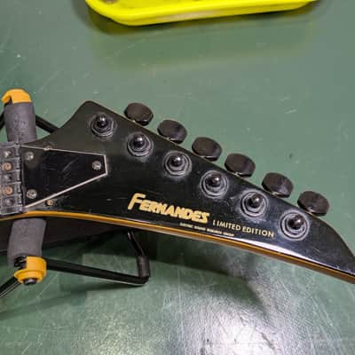 Fernandes Limited Edition 1H Super Strat 80's Black FST ST STC STJ image 16
