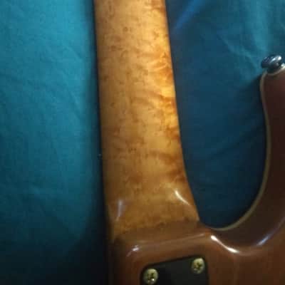 Ernie Ball Custom 1990's - Cranberry Burst Top, Clear Back &Sides image 5
