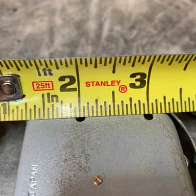 Japanese Tremolo tailpiece  Chrome NOS Teisco Zenon Kingston Kawai Guyatone image 7