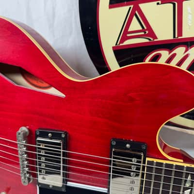 Gibson ARTLARDNH1 Limited Edition Trini Lopez ES-335 Semi-Hollowbody Guitar with Case - #68 of 250 2014 - Cherry image 3
