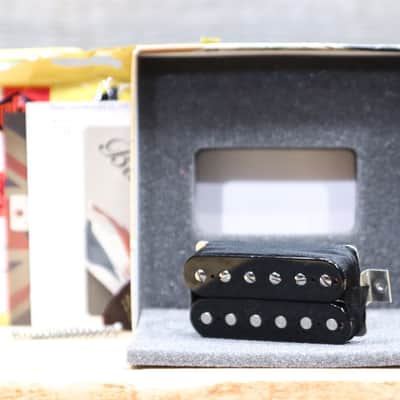 Bare Knuckle Black Dog Humbucker Neck Position 4 Conductor Alnico 5 Magnet Black image 3