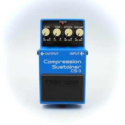 Boss CS-3 Compression Sustainer ACA 1995 Made in Taiwan Compressor Guitar Effect Pedal LH30592 image 2