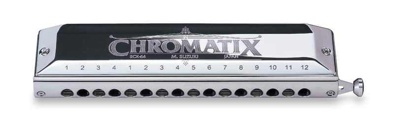 Suzuki SCX-64-C Deluxe Chromatic Harmonica. C SCX-64-C-U image 1