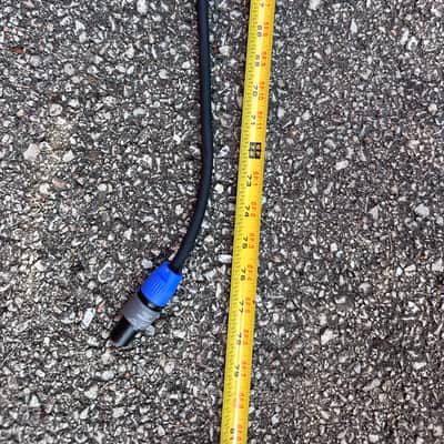 Lot 6 items Gepco Pro Speaker Cable w/ Neutrik NL2FC Speakon Connectors – 12AWG image 3