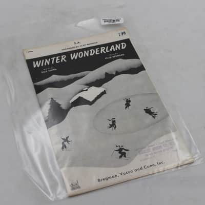 Bregman, Vocco and Conn, Inc Winter Wonderland Sheet Music Bregman, Vocco & Conn, Clay Warnick image 1
