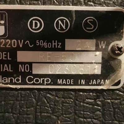 Roland RE-501 Space Echo Tape Delay/Reverb/Chorus 1970s image 6