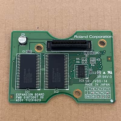 Roland SR-JV80-14 Asia Expansion Board 1990s - Green image 2