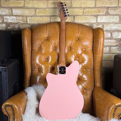 Reverend Rick Vito Soul Agent Orchid Pink Electric Guitar W/ Original Box & Case Candy! image 2