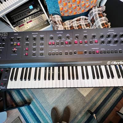 Oberheim OB-X8 61-Key 8-Voice Synthesizer MINT Custom Cover OG Box